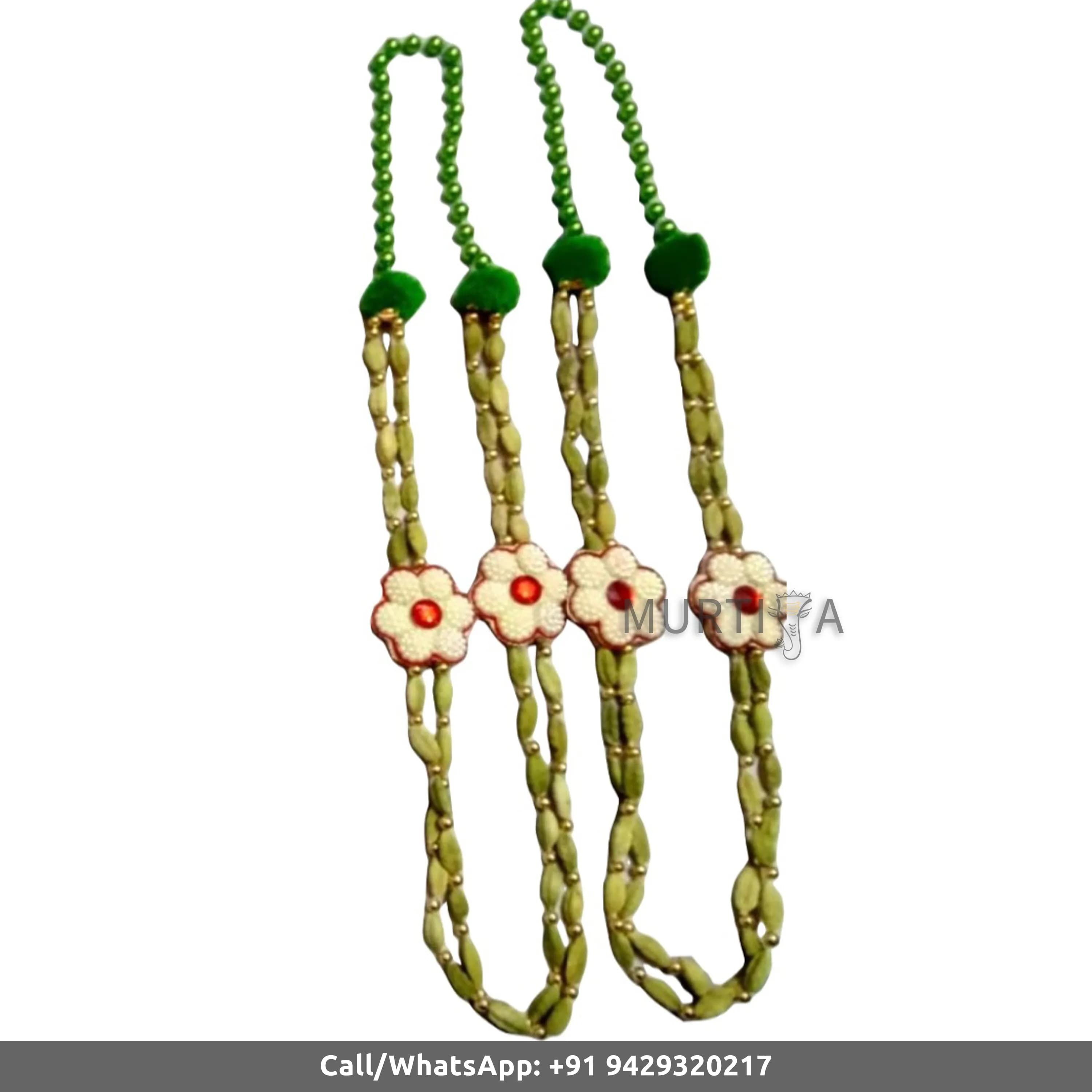 Welcome Guest Mala Cardamom Garland 1 Ft (Made to Order) - Milni Swagat