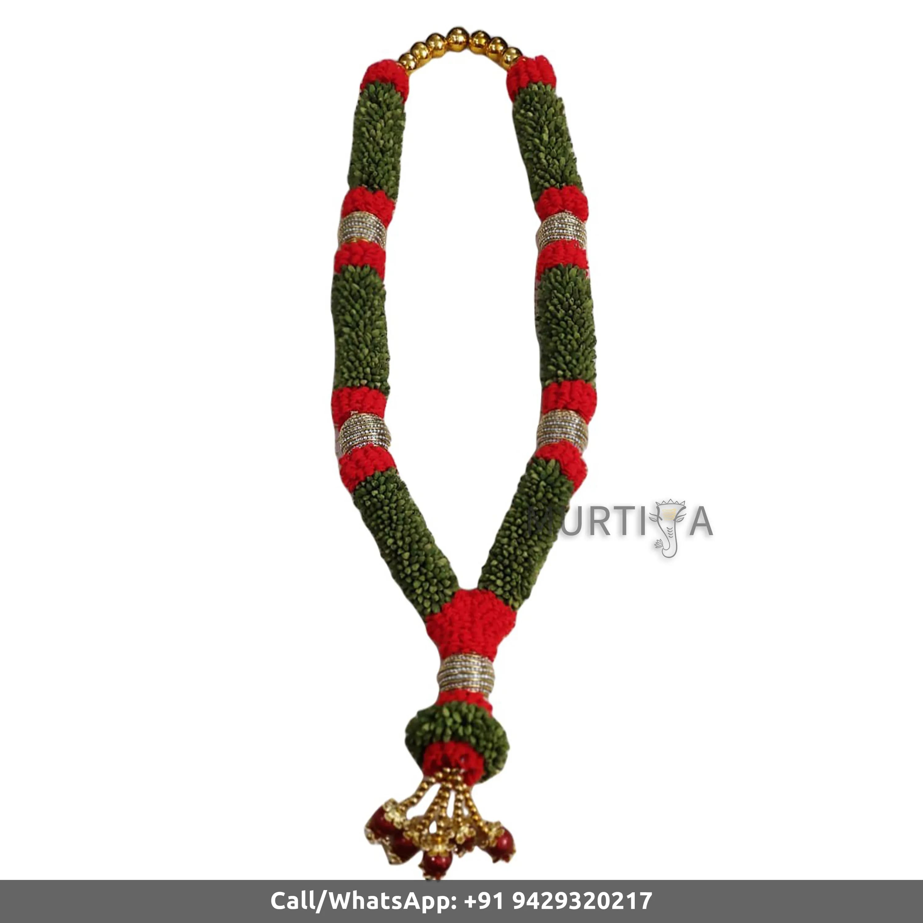 South Indian Wedding Garland – Green Cardamom Elaichi Mala (1 Pc)